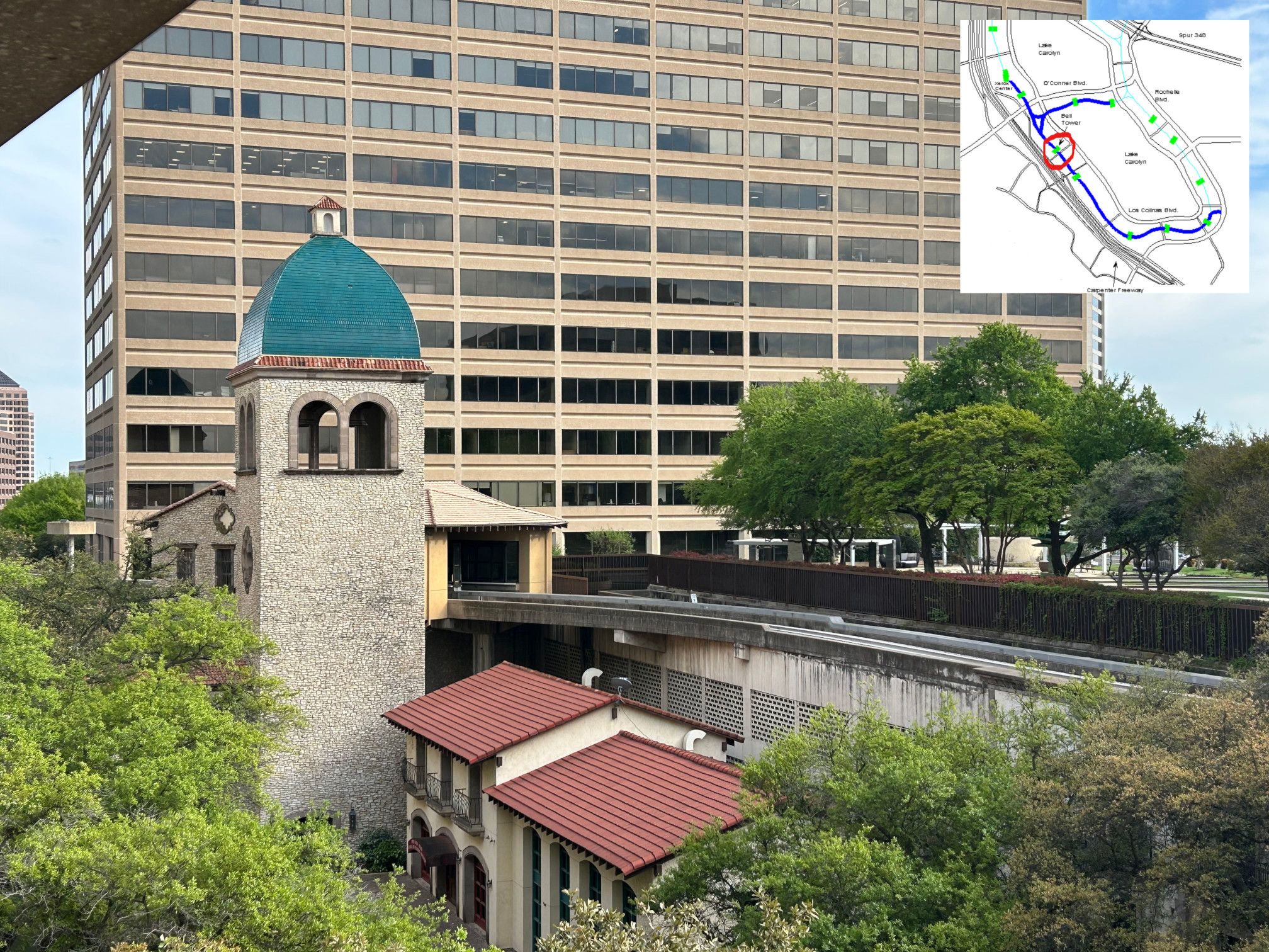 The APT's Bell Tower Station in 2024